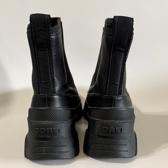 Sorel Brex Chelsea Ankle Boots women’s 11 Waterproof Black - Picture 6 of 10